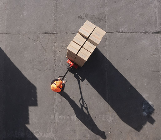 Logistik-unternehmen in bewegtbild